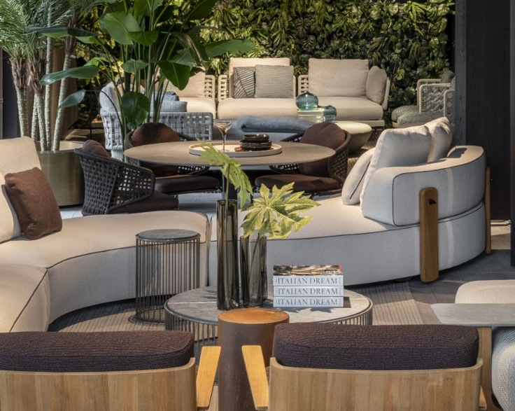 hora outdoor minotti concept store